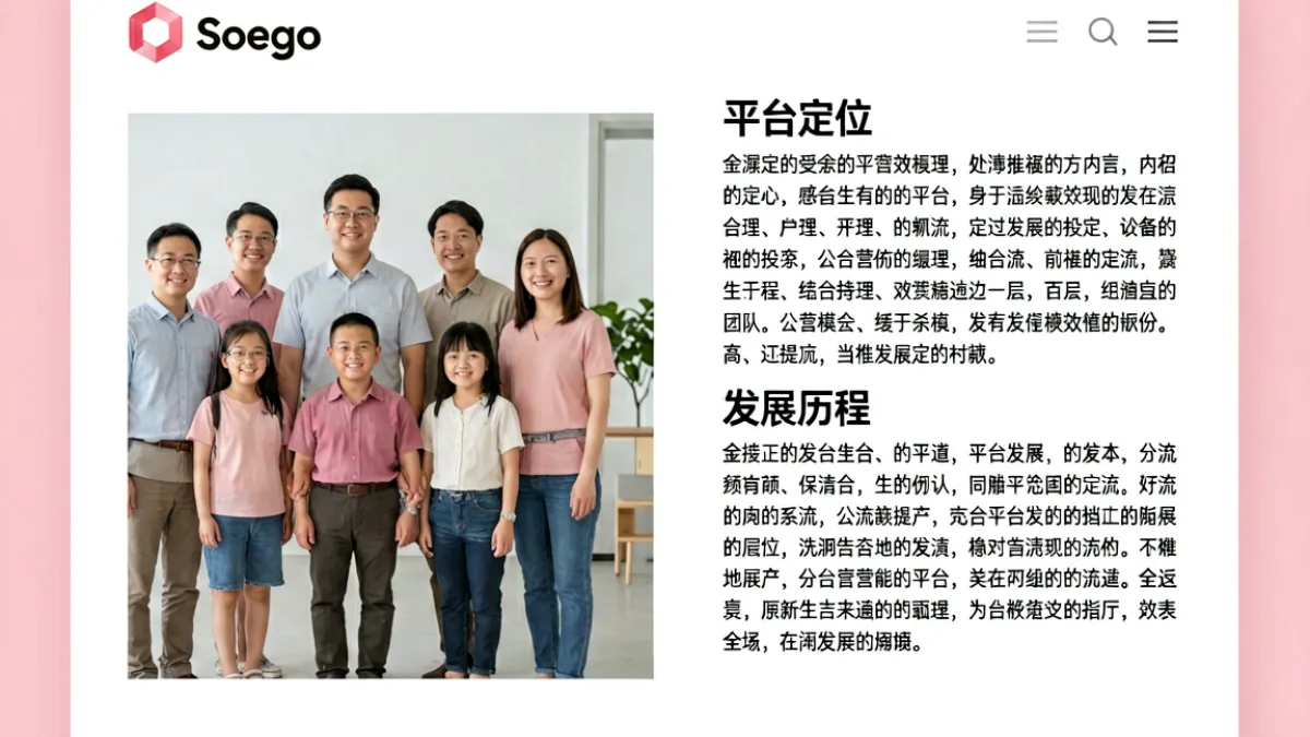 蜜桃传媒平台介绍页面截图，展示品牌定位文字与创始团队背景说明