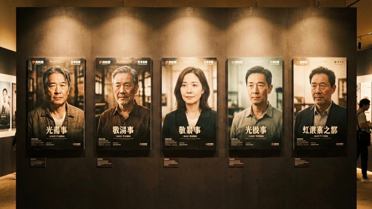 蜜桃传媒作品精选封面展示，多部热门视频海报并排陈列，画面简洁有视觉冲击力